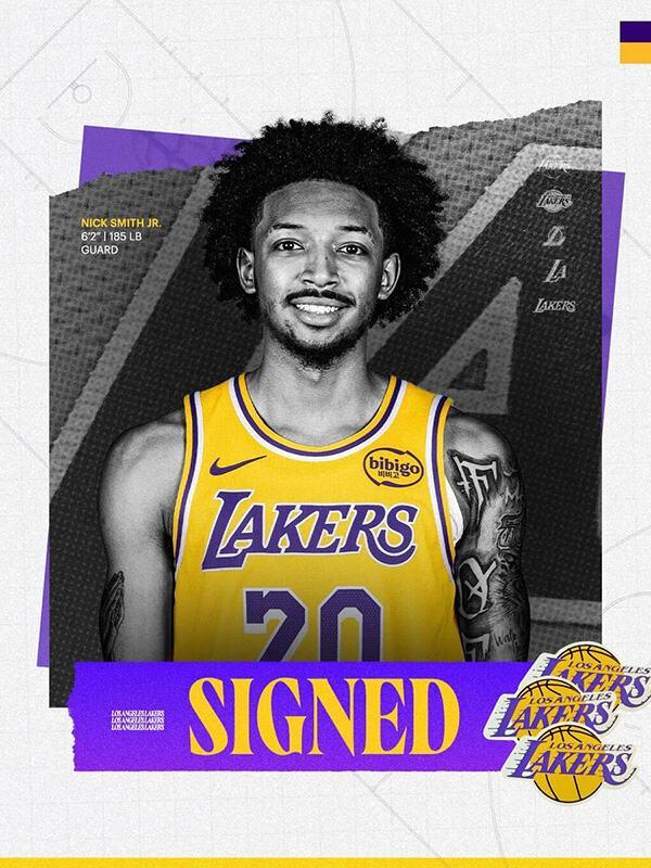 开云体育下载-湖人官宣：正式与后卫小尼克-史密斯完成签约